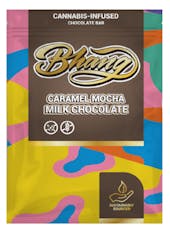 Bhang Chocolate Ratio Bar l Dark Caramel (hybrid, 100 thc / 100 cbd)