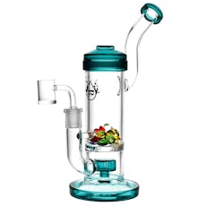 Pulsar Hidden Gems French Press Glass Dab Rig 9.5"