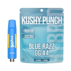 Kushy Punch : Blue Razz Original Glue | 1g Cart