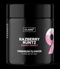 Clade9 - Razberry Runtz - 3.5G Bud