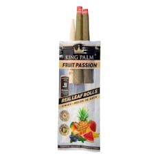 King Palm Fruit Passion Mini Rolling Papers - 2 Pack