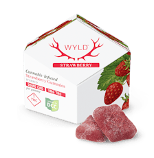 Strawberry 20:1 CBD - Gummies - 10pk - 100mg - WYLD