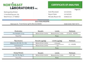Fresh Kicks 1g Pre Roll (S) 00391