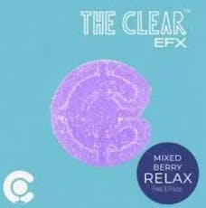 The Clear EFx Mixed Berry 10pk 100mg Gummies-H