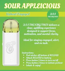 Eureka | Sour Appleicious | 3:1:1 | Distillate | Fusion Starter Kit | 1g