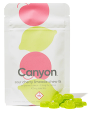 Canyon - (S) ChewIT - Sour Cherry-Limeade 2.5mg pieces Gummies