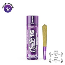 Jeeter Infused Quad Preroll 1g Indica Granddaddy Purp