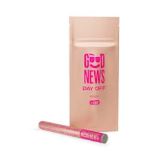 Good News I Day Off Peach I .5g Disposable Vape Pen