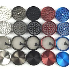 50mm Zinc 4 pc. Grinder | Assorted Colors