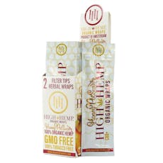 High Hemp Wraps Organic HONEY POT SWIRL | 2 Wraps