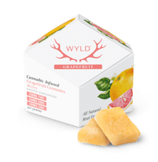 Wyld | Grapefruit | 1:1:1 CBG:CBC + Sativa Enhanced Gummies | 10ct | 100mg