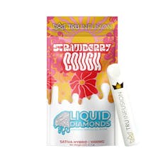 Tru Infusion Liquid Diamond Disposable 1g: Strawberry Cough