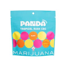 Panda | Gummies | Tropical Rush 1:1 CBC 100mg
