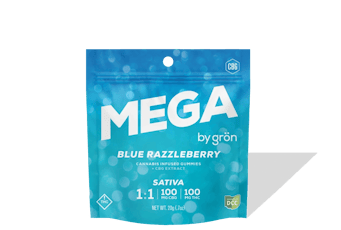 Gron | Blue Razzleberry | Mega | 1:1 THC CBG