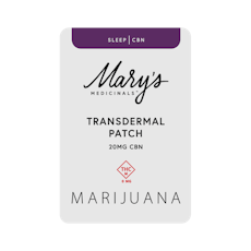 Transdermal Sleep CBN 10:1 Patch | 2mg THC : 20mg CBN (2mg)