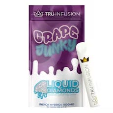 Tru Infusion Liquid Diamond Disposable 1g: Grape Junky