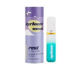 Ayrloom | Rest | Indica | 4:1 THC:CBN | AIO | 1g