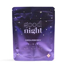 Goodnight | 40pk Gummies | Dreamberry 1:1:1 100mg