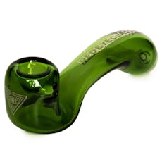 5" Green Sherlock Hand Pipe