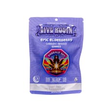 Emerald Sky | Epic Elderberry Rosin Gummies Sleep (5:1:2 THC:CBD:CBN - 160mg Total)