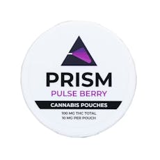 Prism | 100mg THC Pouches (10x10mg) | Pulse Berry