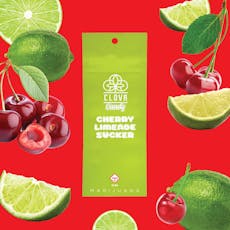 CLOVR - CANDIES - SUCKER - 25MG - CHERRY LIMEADE - HYBRID