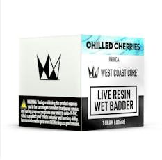 West Coast Cure Badder 1g I Chilled Cherries