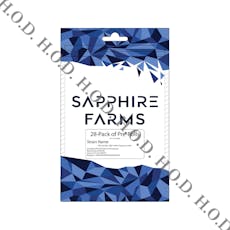 Sapphire Farms Animal Trax Pre-Roll 1g 28 Pack