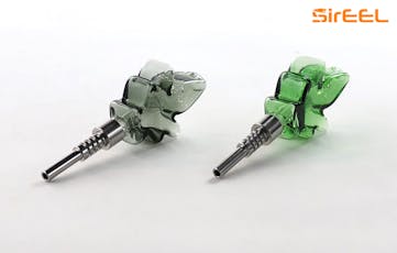 4" 420 Leaf Dream Dab Straw