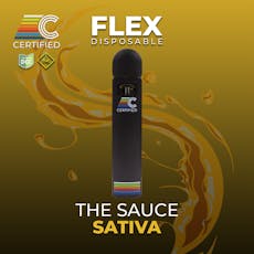 Certified Cultivators - The Sauce Flex Disposable - 1g - 2 Day
