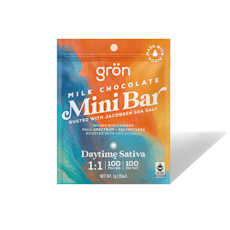 Wake & Bake Milk Chocolate 1:1 | 100mg Mini Chocolate Bar