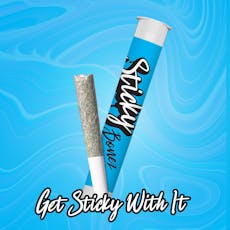 Sticky Bonez Nikki's Sour Bananas Infused Pre-roll 0.5g (REC)