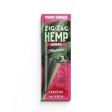 Zig-Zag Terpene Infused Cones - Shortcake