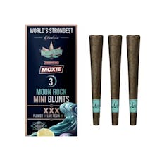 XXX 3pk Moon Rock Mini Infused Blunts