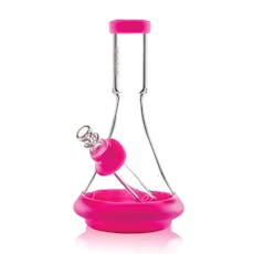 Deco Beaker - Toxic Pink | Toxic Pink Beaker Water Pipe