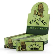 Zig Zag Organic Hemp 1 1/4" Rolling Papers - (50 Leaves)