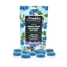 Smokiez | Sweet Blue Raspberry Indica | 10 Pack