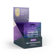 Hemp Lucid - Focus Gummies - Grape