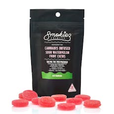 Sour Watermelon Hybrid Chews 10mg 10pk