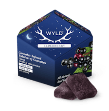 Wyld | Elderberry | Distillate Gummies - 100mg THC, 50mg CBN