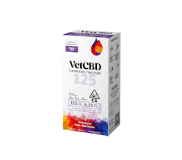 VetCBD - Regular Strength (125mg CBD: 6.25mg THC) Cannabis Tincture 1oz