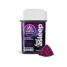 Dreamberry Fast Asleep 1:1:1:5 | 20mg 10pk Gummies