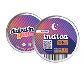 Blueberry (I) - Dialed In - 300mg Rosin Gummies