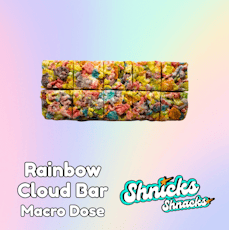 Edible | Macro Cereal Bar | Rainbow Cloud
