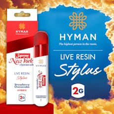 HYMAN | NEW YORK CHEESECAKE | HYBRID | DISPOSABLE VAPE | 2G | REC