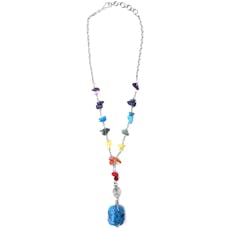 Pichincha | Necklace | Chip Chakra Stone Pendant |