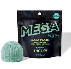 Gron - Baja Blaze MEGA Rosin - THC - Sativa