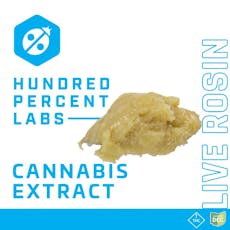 Hundred Percent Labs - Hippie Crasher Live Rosin - .5g - 330mg