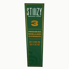 Stiiizy - King Size Organic Hemp Cones (Green) - 3ct