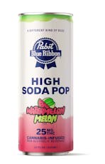 Pabst Blue Ribbon High Soda - Watermelon Melon